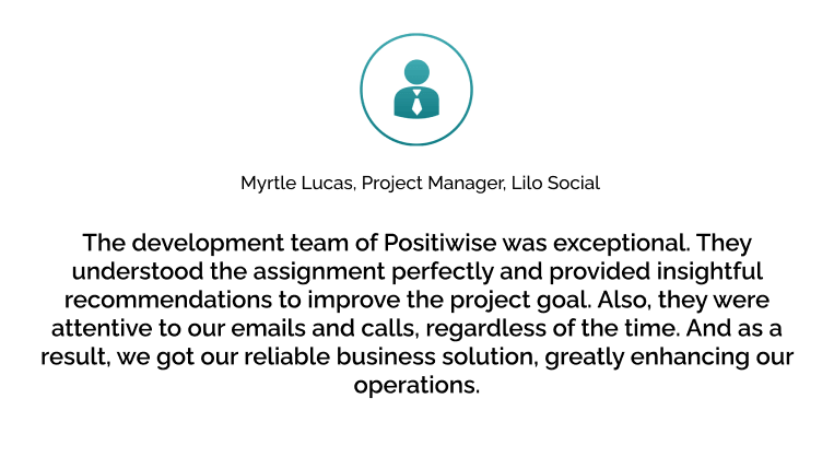 Positiwise Software Pvt. Ltd Testimonials