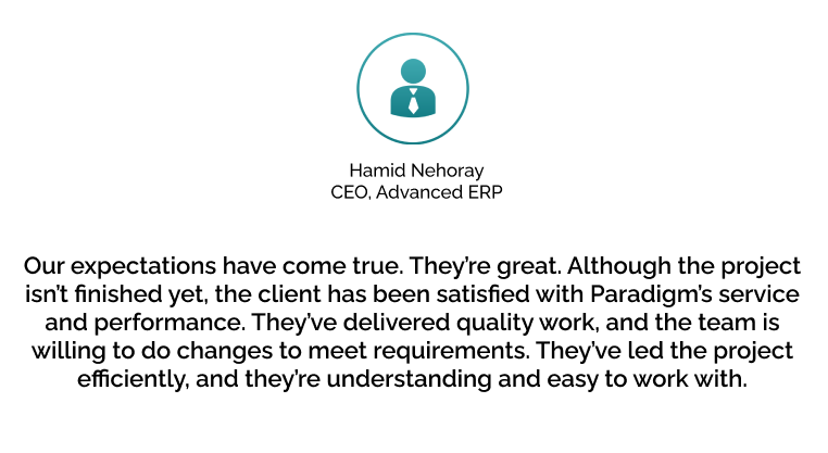 Paradigm Space Testimonials